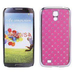 Samsung Galaxy S4 Star Diamond Case (Hot Pink)